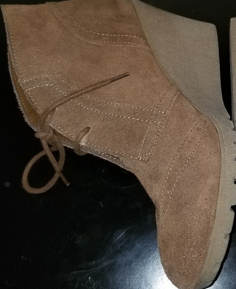 MIA wedges Booties comfortable boots w heels - Picture 3 of 6